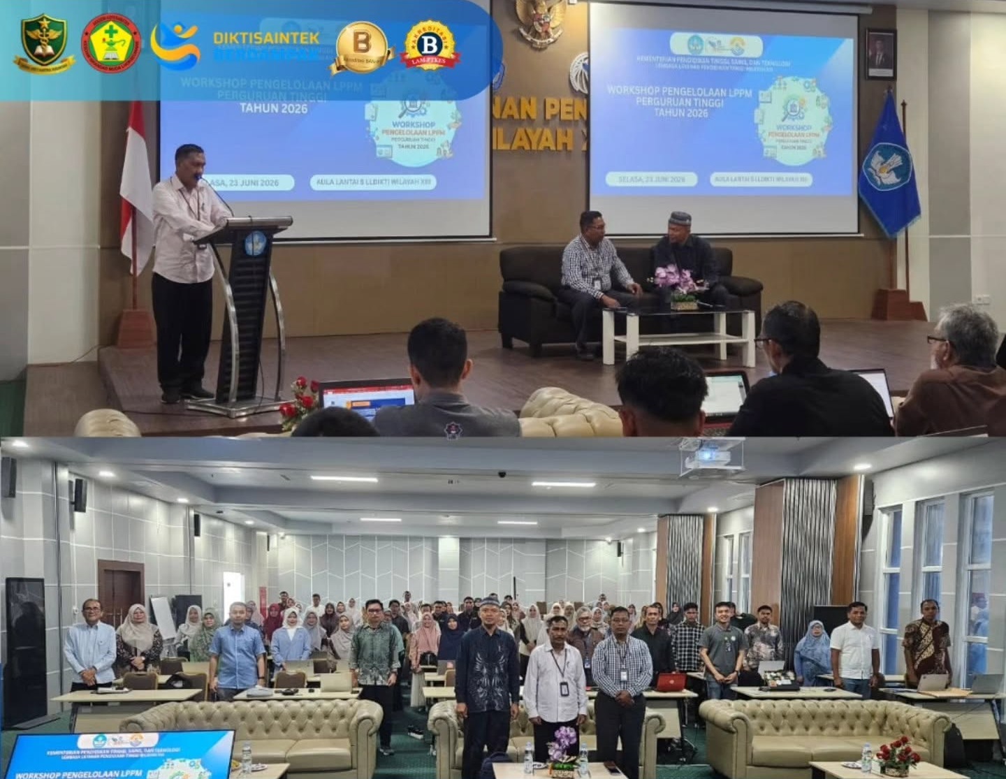 AKIMAL Ikuti Workshop Pengelolaan Manajemen LPPM di Lingkungan LLDIKTI Wilayah XIII Aceh